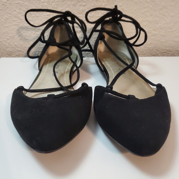 Anne Klein iflex 7 Point Toe Lace Up Flats - Picture 5 of 5
